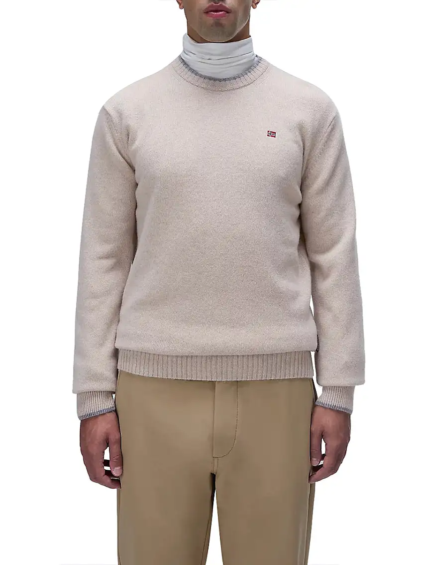 Maglione Napapijri Dain da Uomo - Beige