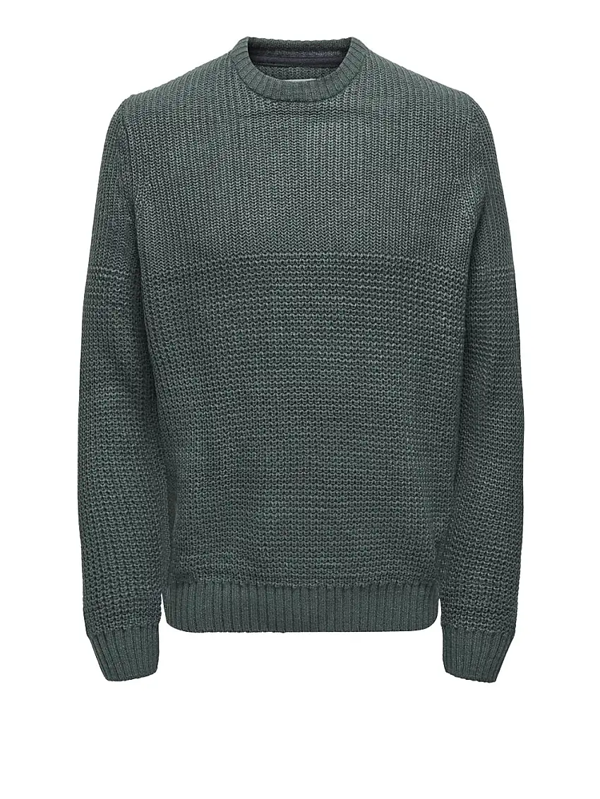 Pullover Only e Sons da Uomo - Verde