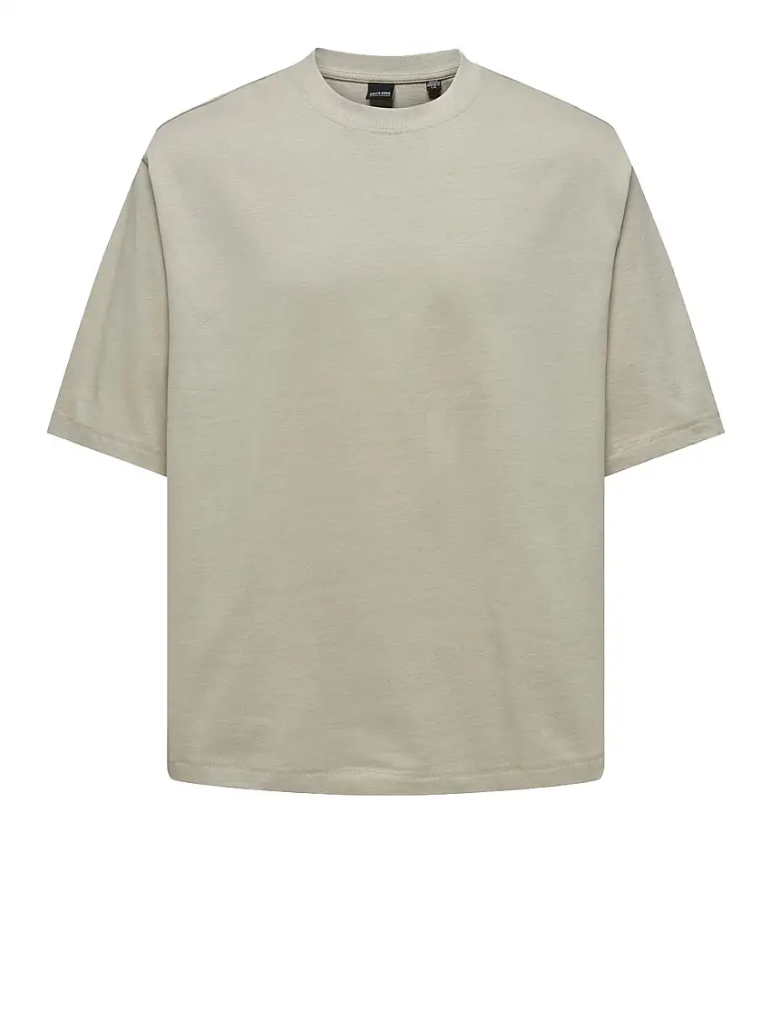 T-shirt Only e Sons da Uomo - Avorio