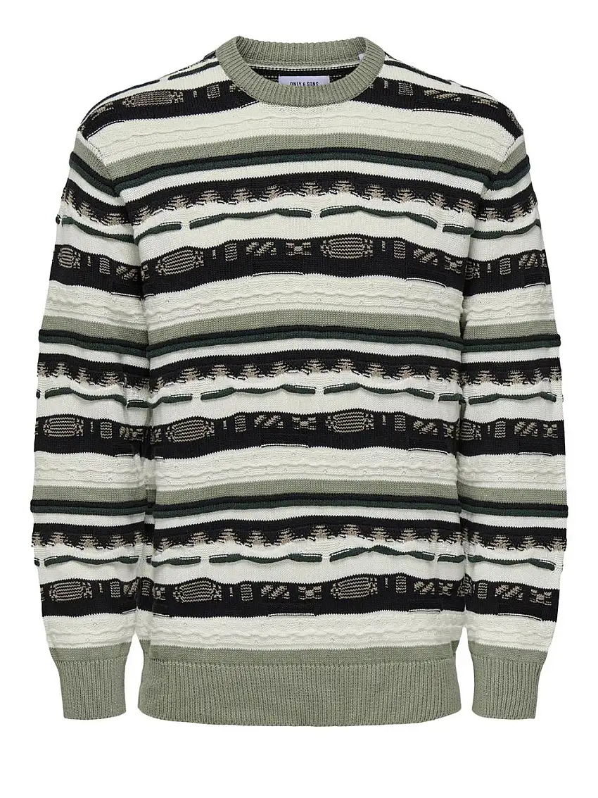 Pullover Only e Sons da Uomo - Multicolore
