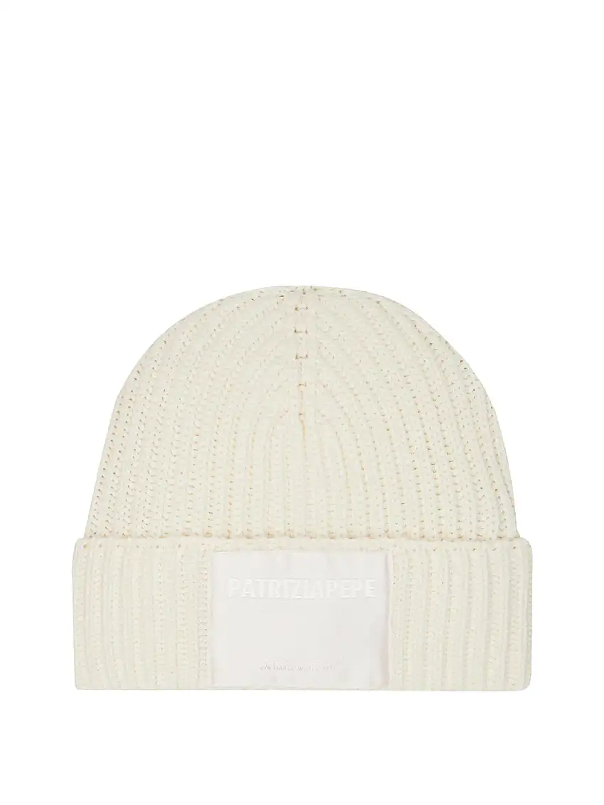 Berretto Patrizia Pepe da Donna - Bianco
