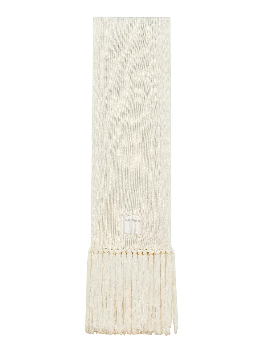 Sciarpa Patrizia Pepe da Donna - Bianco