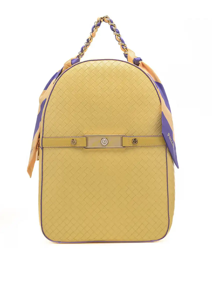 Zaino Pollini Weaving da Donna - Giallo