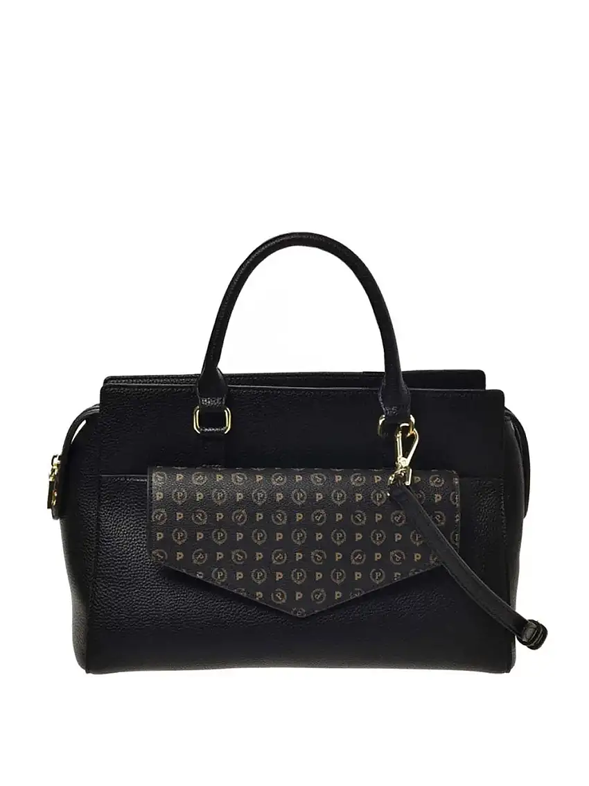 Borsa a Mano Pollini Heritage da Donna - Nero