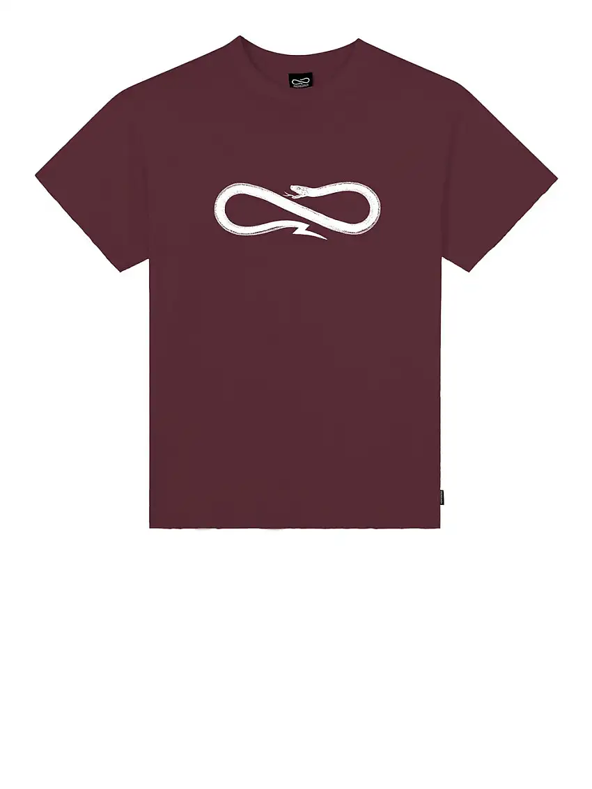 T-shirt Propaganda Logo Og da Uomo - Bordeaux