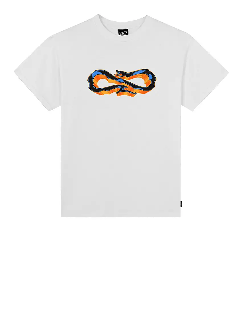 T-shirt Propaganda Logo Grateful da Uomo - Bianco