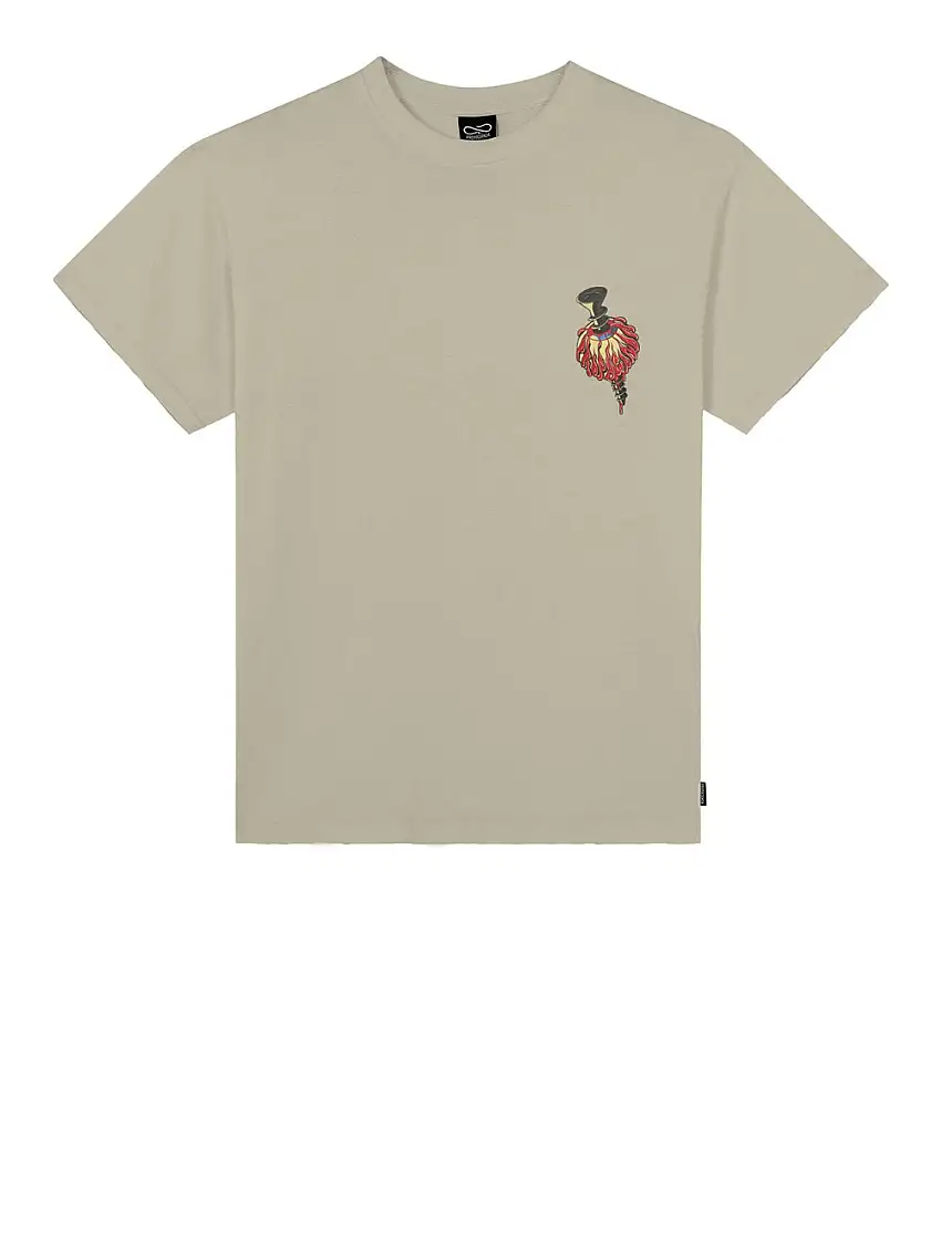 T-shirt Propaganda Screw da Uomo - Beige