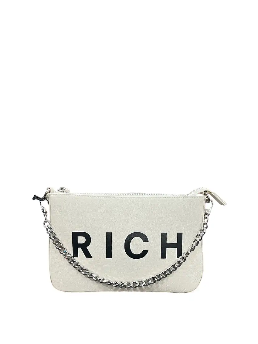 Borsa a Tracolla Richmond Lowis da Donna - Bianco