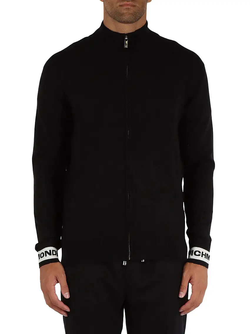 Cardigan Richmond Vandi da Uomo - Nero