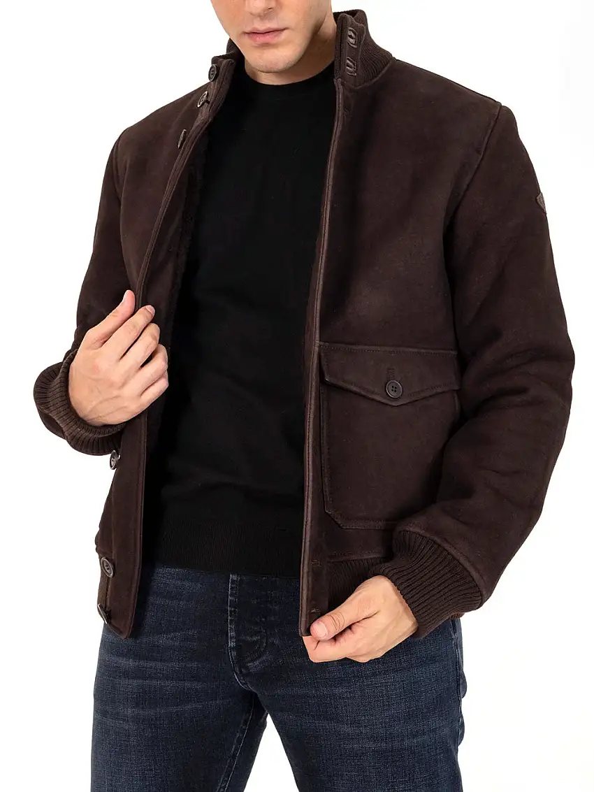 Giubbino Roy Rogers da Uomo - Marrone