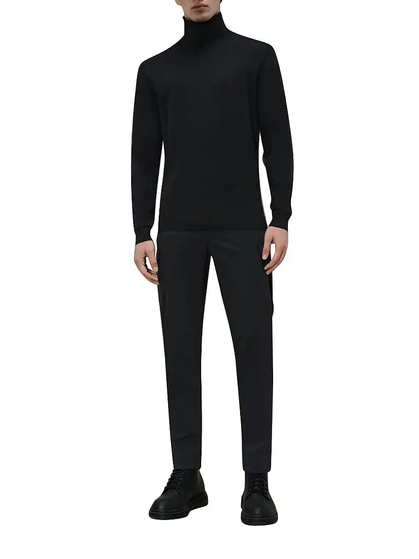 Dolcevita Rrd Maxell Turtleneck Knit da Uomo - Nero