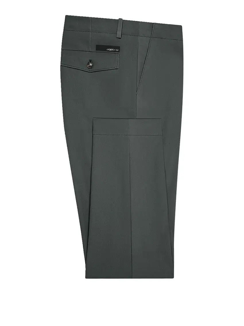 Pantalone Chino Rrd Winter Techno Wash da Uomo - Verde