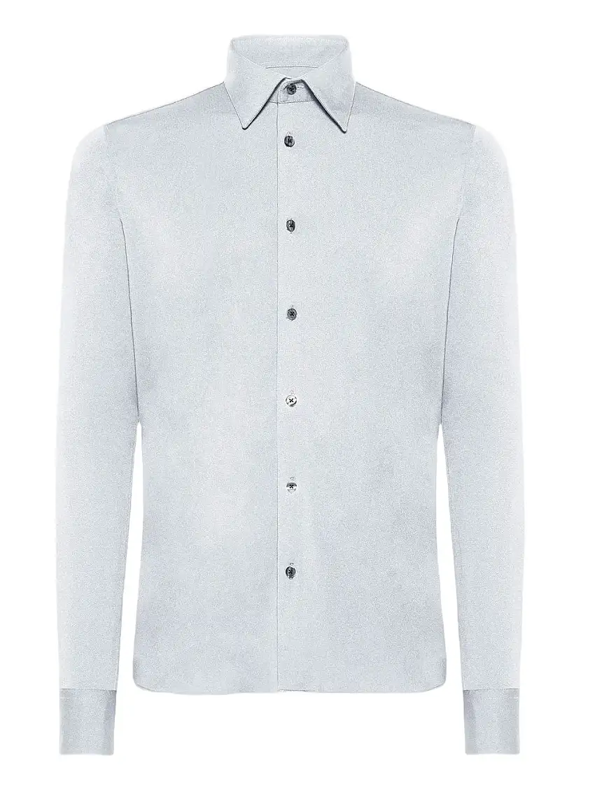 Camicia Classica Rrd Oxford da Uomo - Bianco