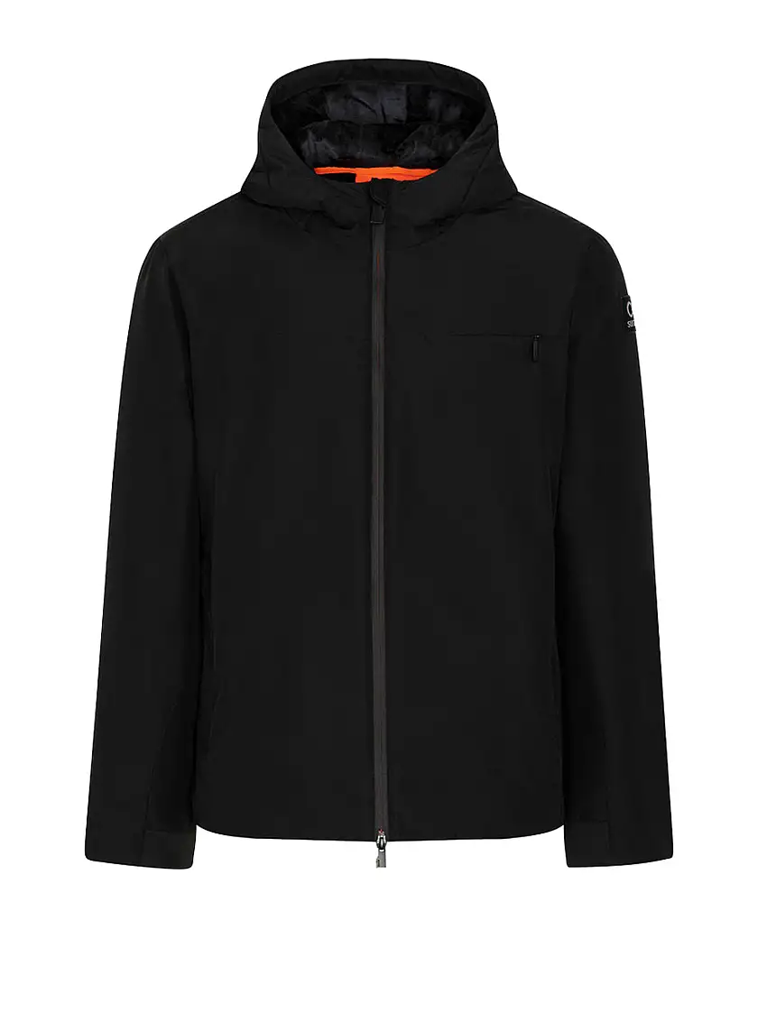 Giubbotto Suns Aurelio Velour da Uomo - Nero