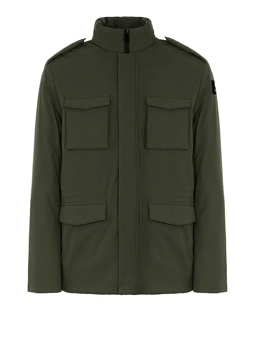 Giubbotto Suns Sahariana Londra Fur da Uomo - Verde