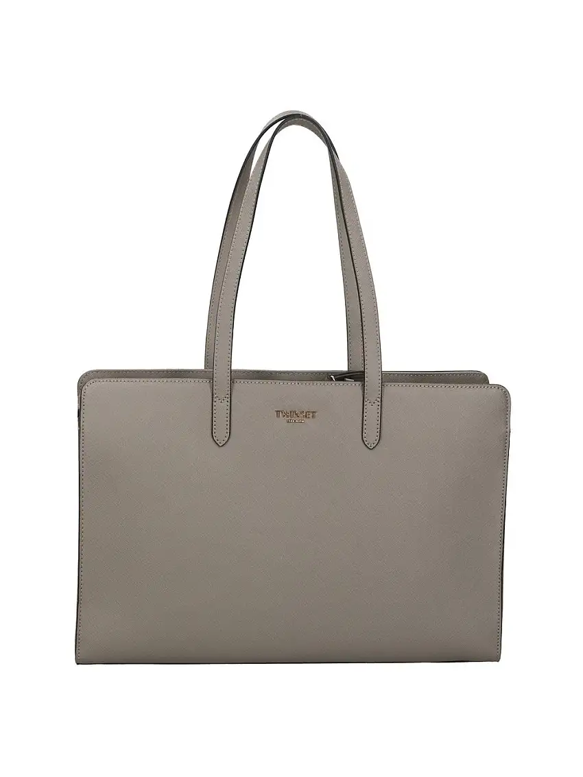Borsa a Mano Twin Set Tote Grande da Donna - Grigio