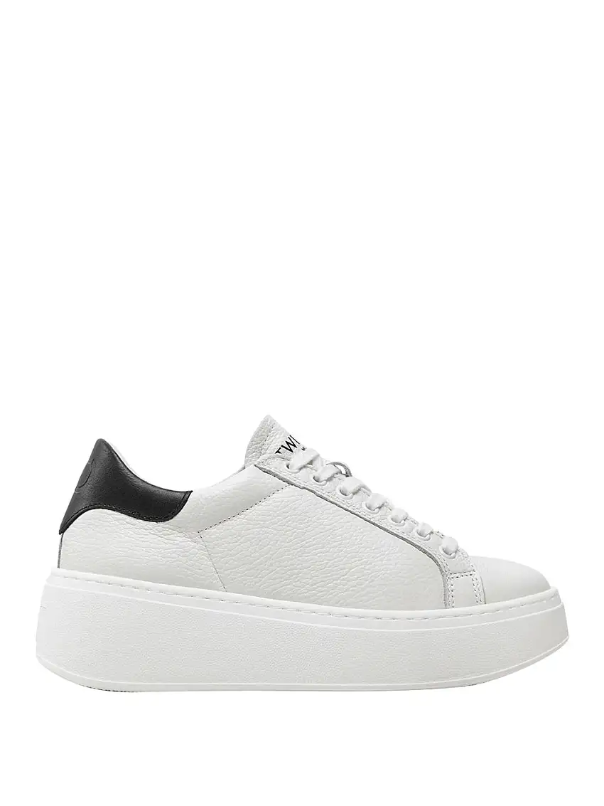 Sneakers Twin Set Flatform da Donna - Bianco