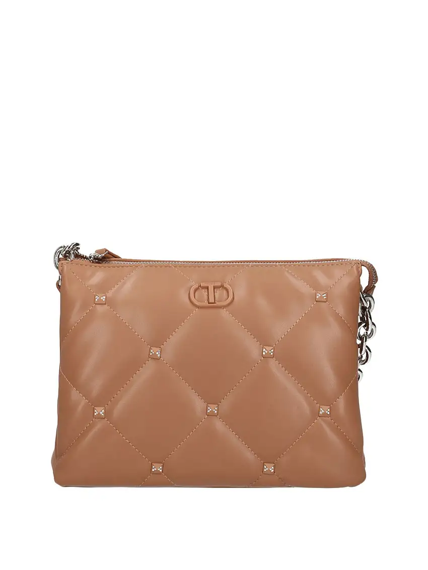 Borsa a Tracolla Twin Set da Donna - Beige