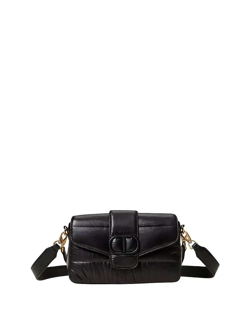 Borsa a Tracolla Twin Set Media da Donna - Nero