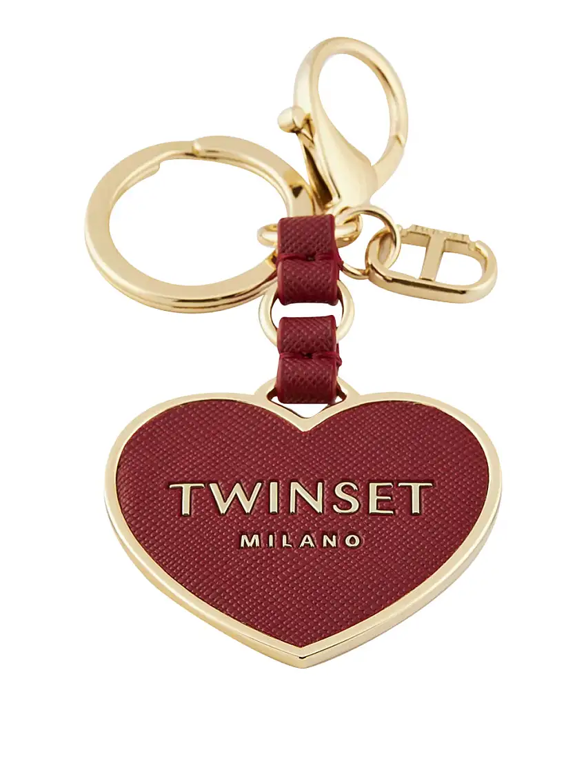Portachiavi Twin Set Cuore da Donna - Rosso