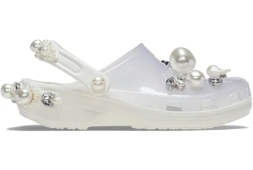 Crocs Classic Clog Simone Rocha Translucent