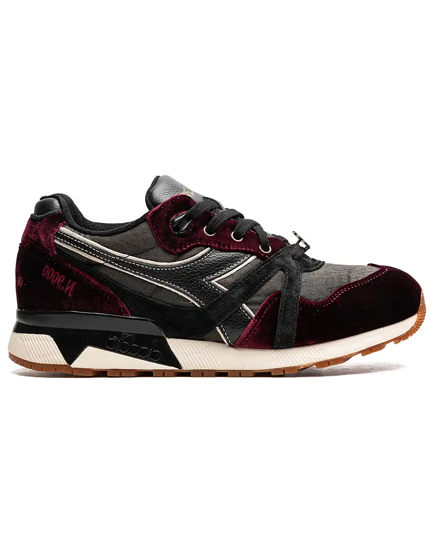 Diadora Sneakers SBTG 24 Kilates in Pelle Nero