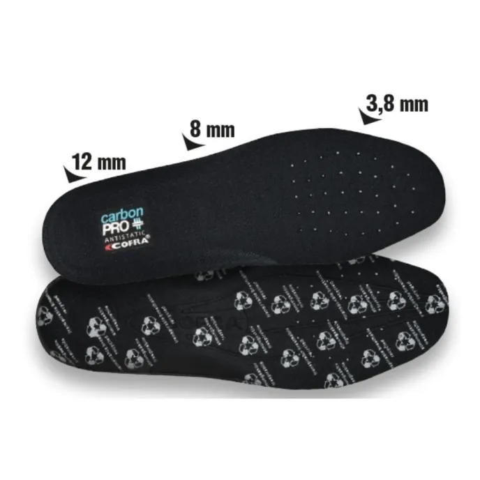 3 Pezzi - Soletta Cofra Carbon Pro SO-CAT-00