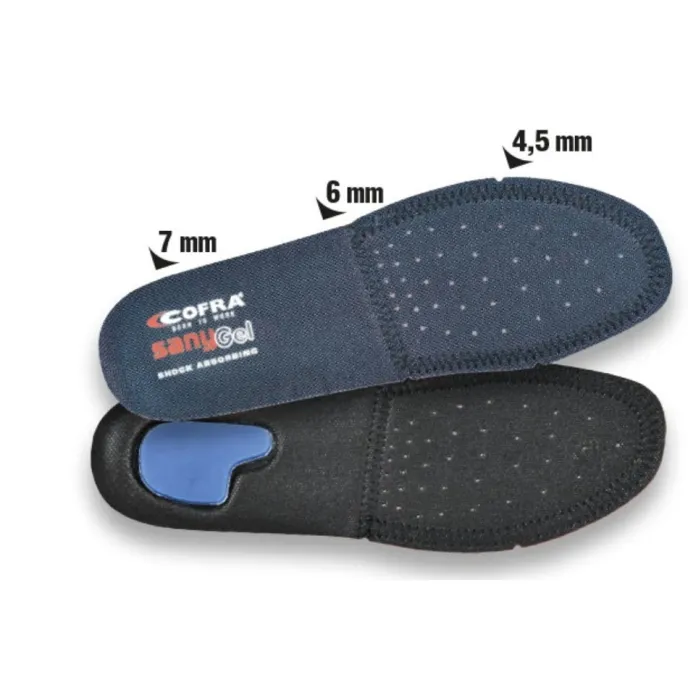 3 Pezzi - Soletta Cofra Sany Gel 33331-000