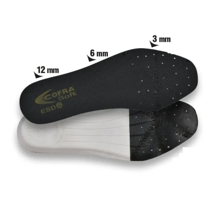 3 Pezzi - Soletta Cofra Soft ESD SO-ECS-00