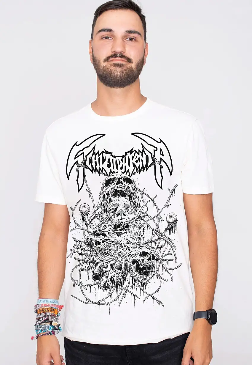 Schizophrenia - Cranial Disintegration White - T-Shirt