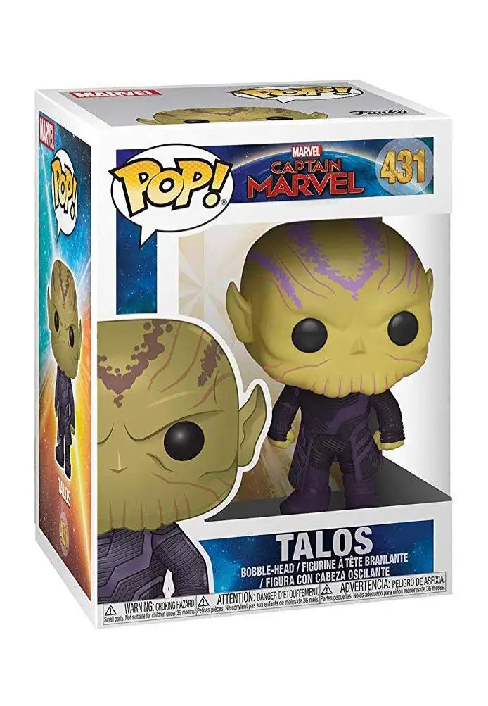 Captain Marvel - Talos POP Marvel - Funko Pop