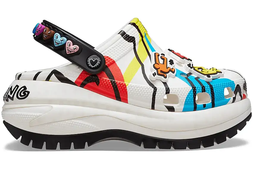 Crocs Classic Mega Crush Clog Keith Haring