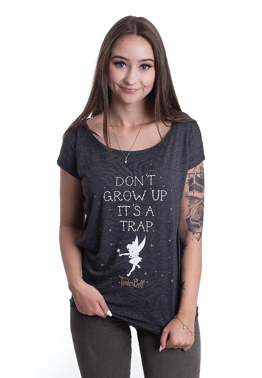 Tinkerbell - Tinkerbell Don't Grow Up Grey - Girly