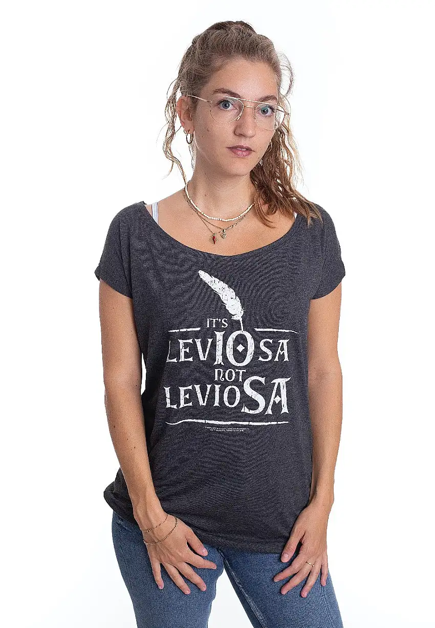 Harry Potter - Leviosa Loose Grey - Girly