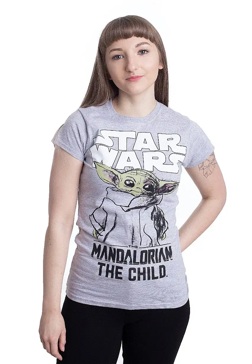 The Mandalorian - Child Heather Grey - Girly