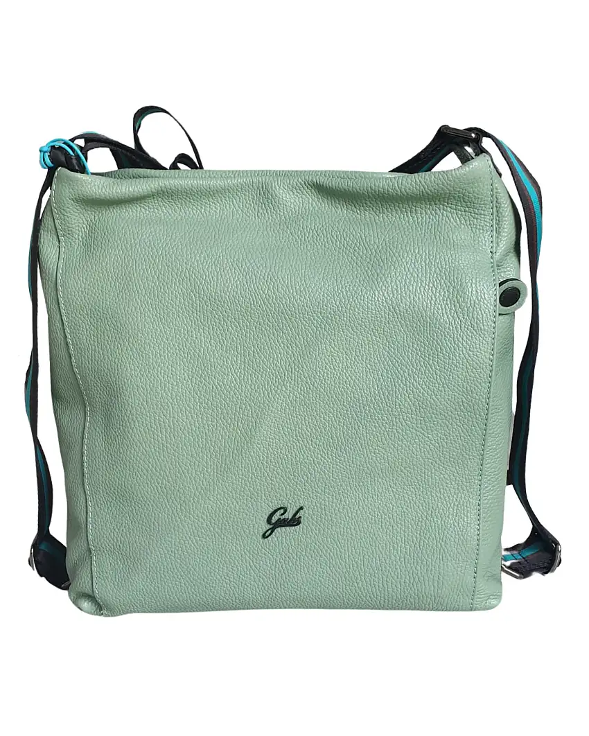 Gabs Borsa a Spalla Icon Black Pelle Verde