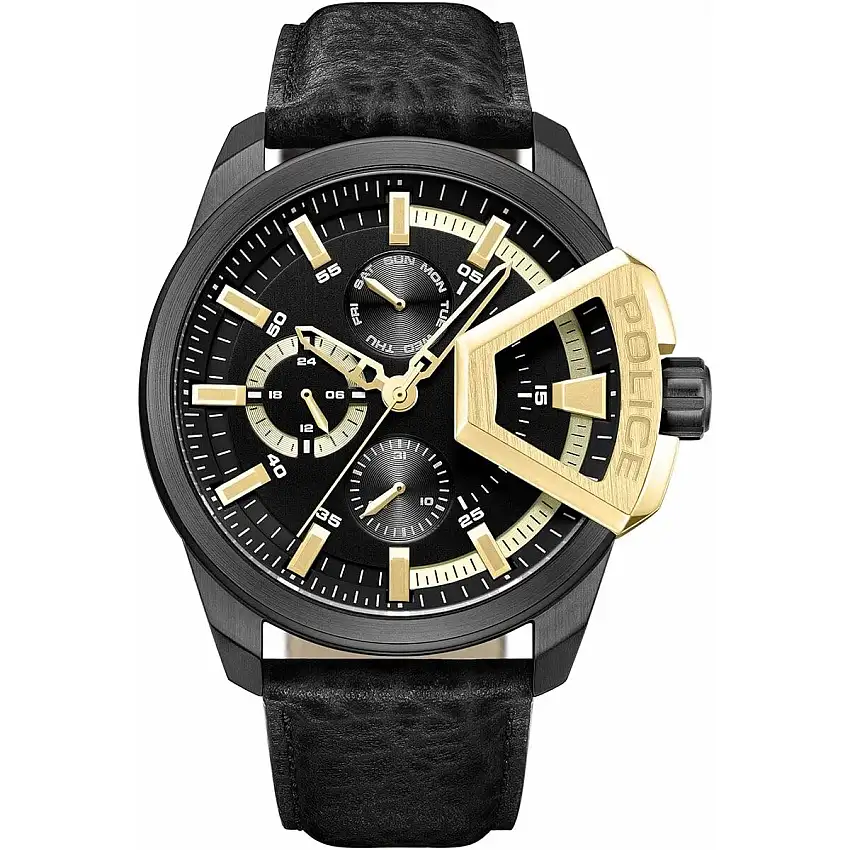 Orologio Uomo Police PEWJF0005704 Nero 61150812