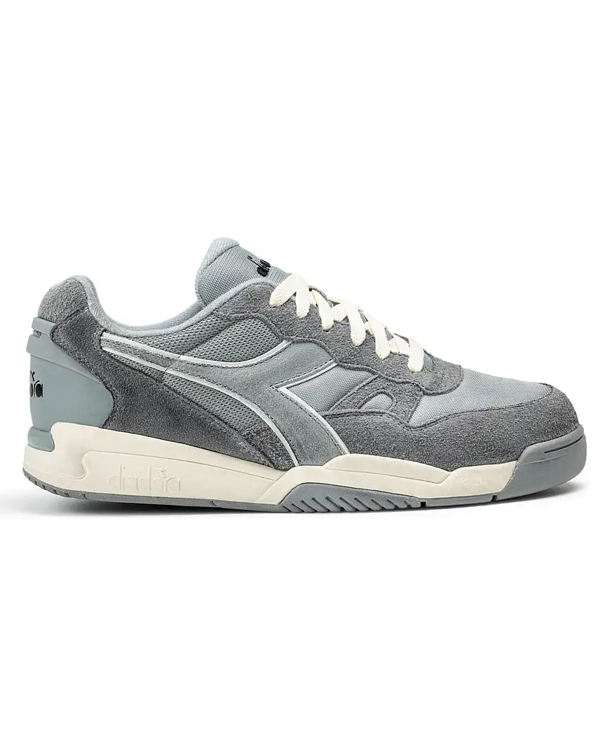 Diadora Sneakers Magic Pelle/Canvas Cerato Grigio