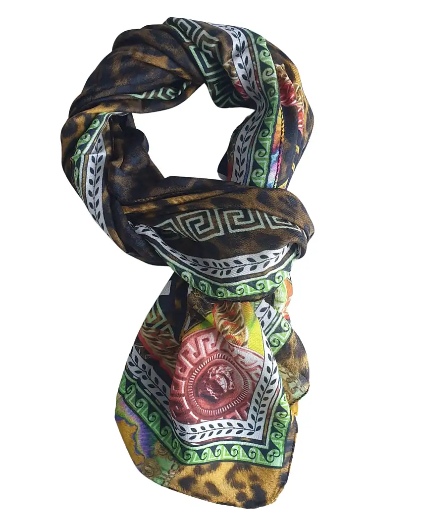 Versace Foulard Stola Pashmina Modal Multicolore