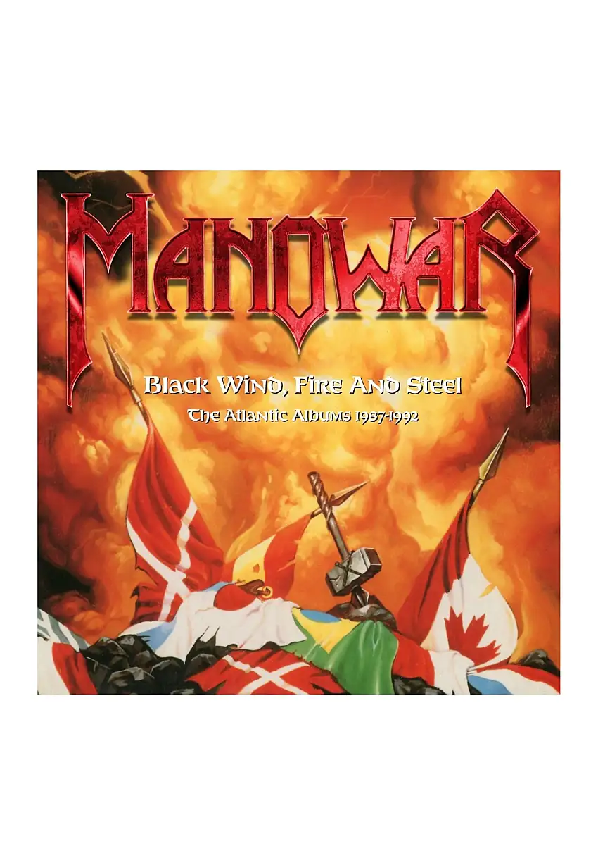 Manowar - Black Wind, Fire And Steel: The Atlantic Albums 1987-1992 - 3 CD