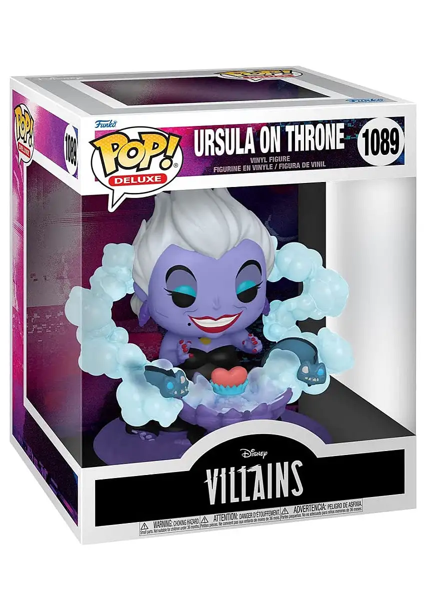 The Little Mermaid - Ursula On Throne Deluxe POP! Vinyl - Funko Pop