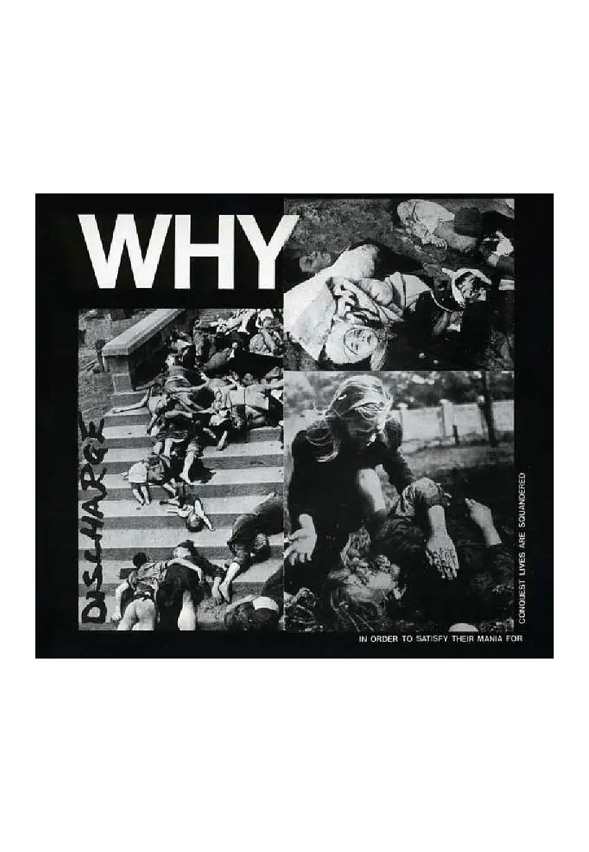 Discharge - Why (Deluxe) - Digipak CD