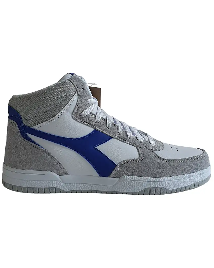Diadora Sneakers Raptor High SL Ecopelle Bianco