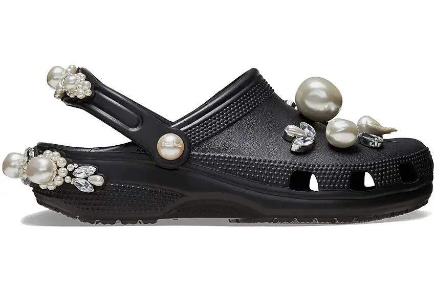 Crocs Classic Clog Simone Rocha Black