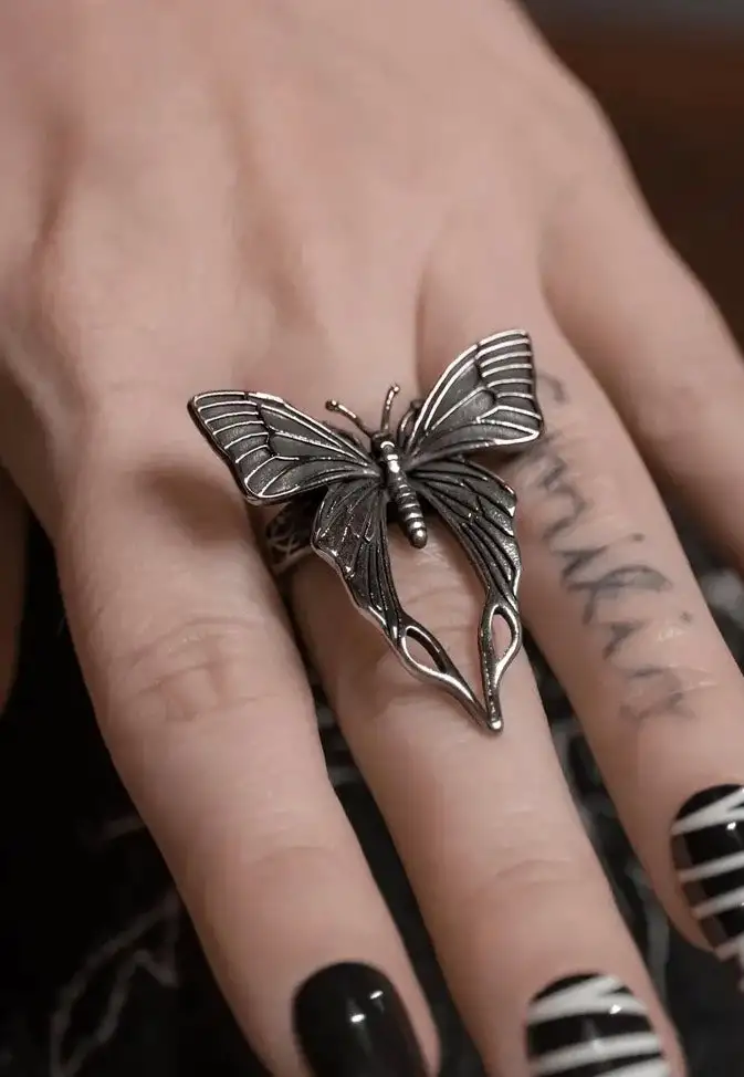 Lively Ghosts - Whispering Wings Silver - Anello