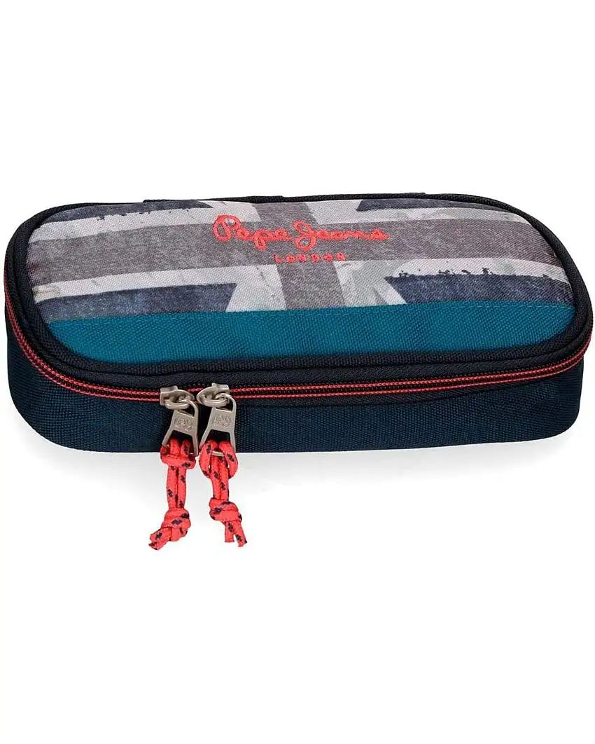 Pepe Jeans Portapenne Washbag Porta Tutto Astuccio Multicolore Unisex