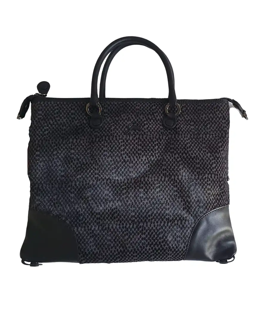 Gabs Trasformabile Hobo Shopper Bauletto Mano Spalla Zaino Nero Donna