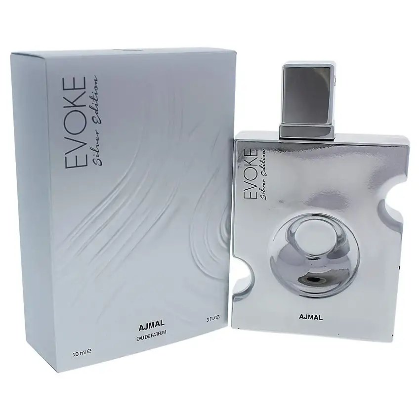 Profumo Uomo Ajmal EDP Evoke Silver For Him (90 ml) 78088641