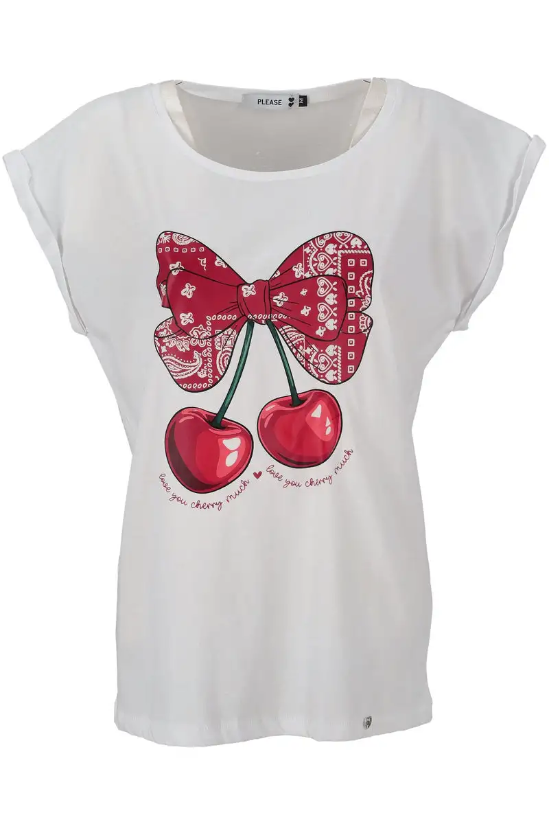 Please T-shirt Donna T7663TOB06