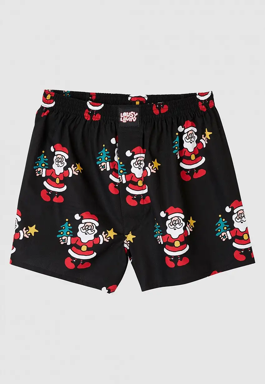 Lousy Livin - Santa Black - Boxer